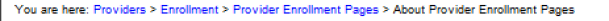 Breadcrumb example